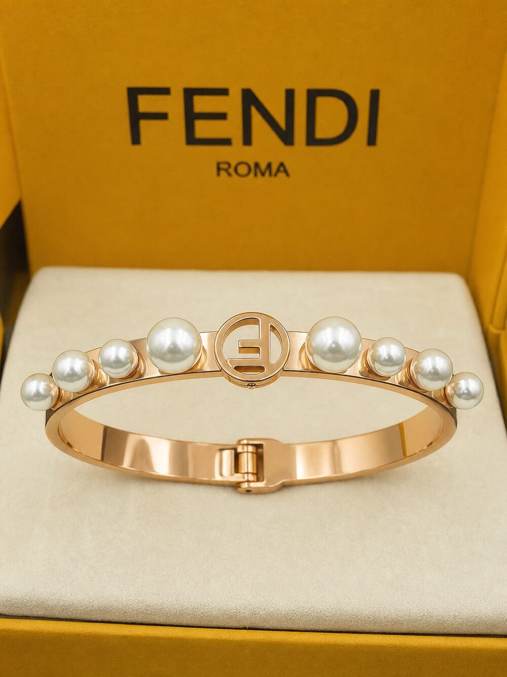 Fendi Modern Designer Bracelet Style 4 | New with Box - Picture 4 of 9